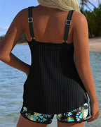 Laluna® | Tankini Gestreept met Tweedelig Strandbroekje