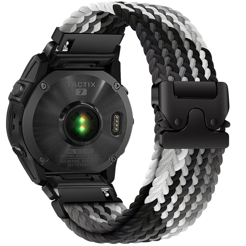 Parachute Buckle Nylon Band voor Garmin Fenix - 6X 6 Pro 8 7 7X 5 5X Plus