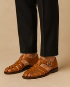 Laluna® | Premium leren sandalen voor heren