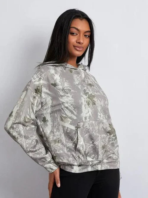 LALUNA® | UNISEX CAMO HOODIE