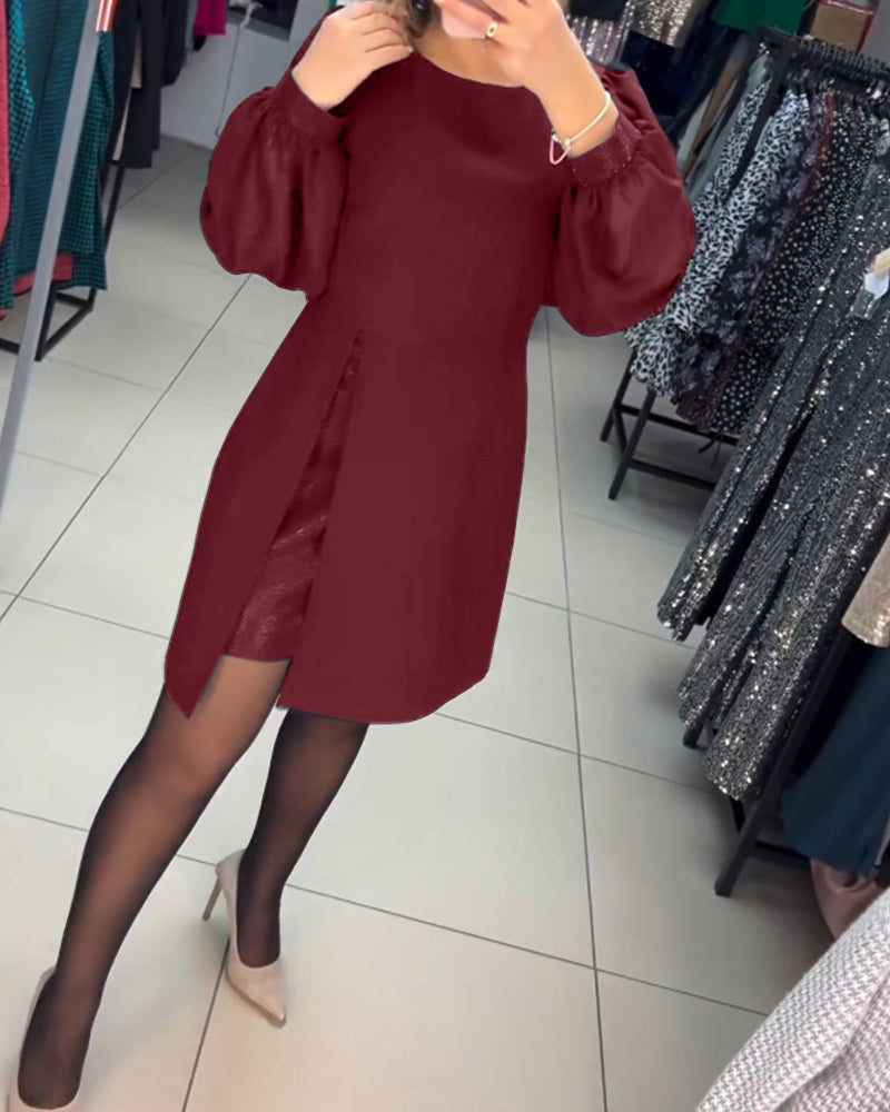 Laluna® | Elegante Effen Zomerse Jurk