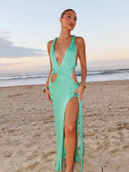 Laluna® | Zomerse Knit Maxi Dress