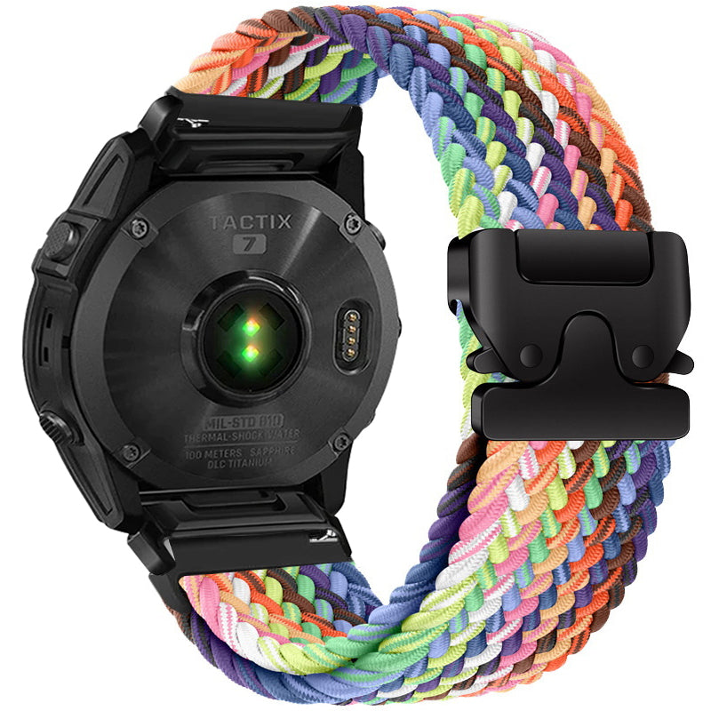Parachute Buckle Nylon Band voor Garmin Fenix - 6X 6 Pro 8 7 7X 5 5X Plus