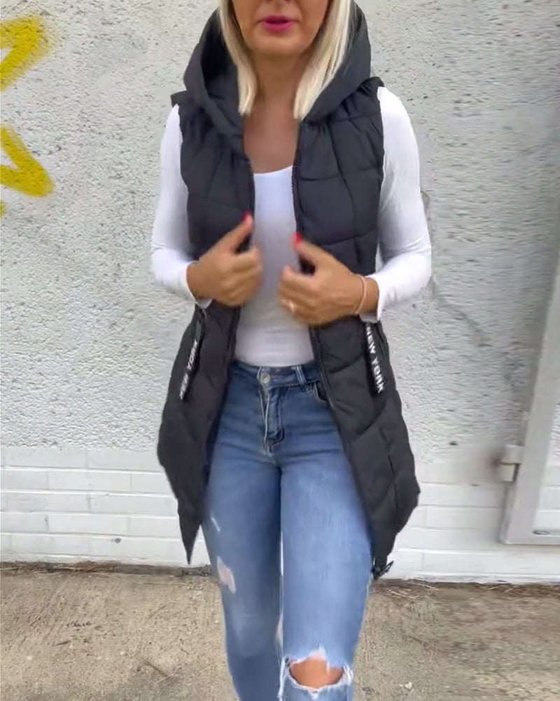 Laluna® | Mouwloze Gewatteerde Jas
