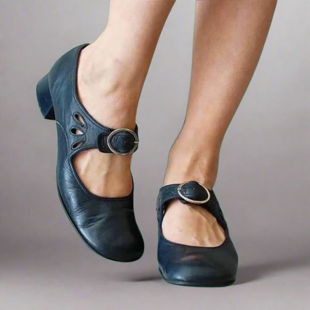 Denise | Orthopedische Lederen Sandalen met Comfortabele Wedge Zool