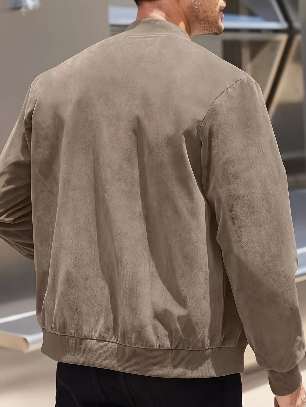 Laluna® | Suede Vest met Rits