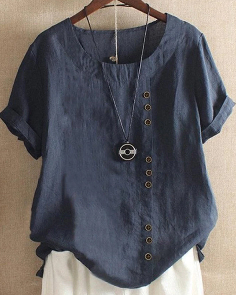 Laluna® | Korte Mouwen Zomer-T-shirt