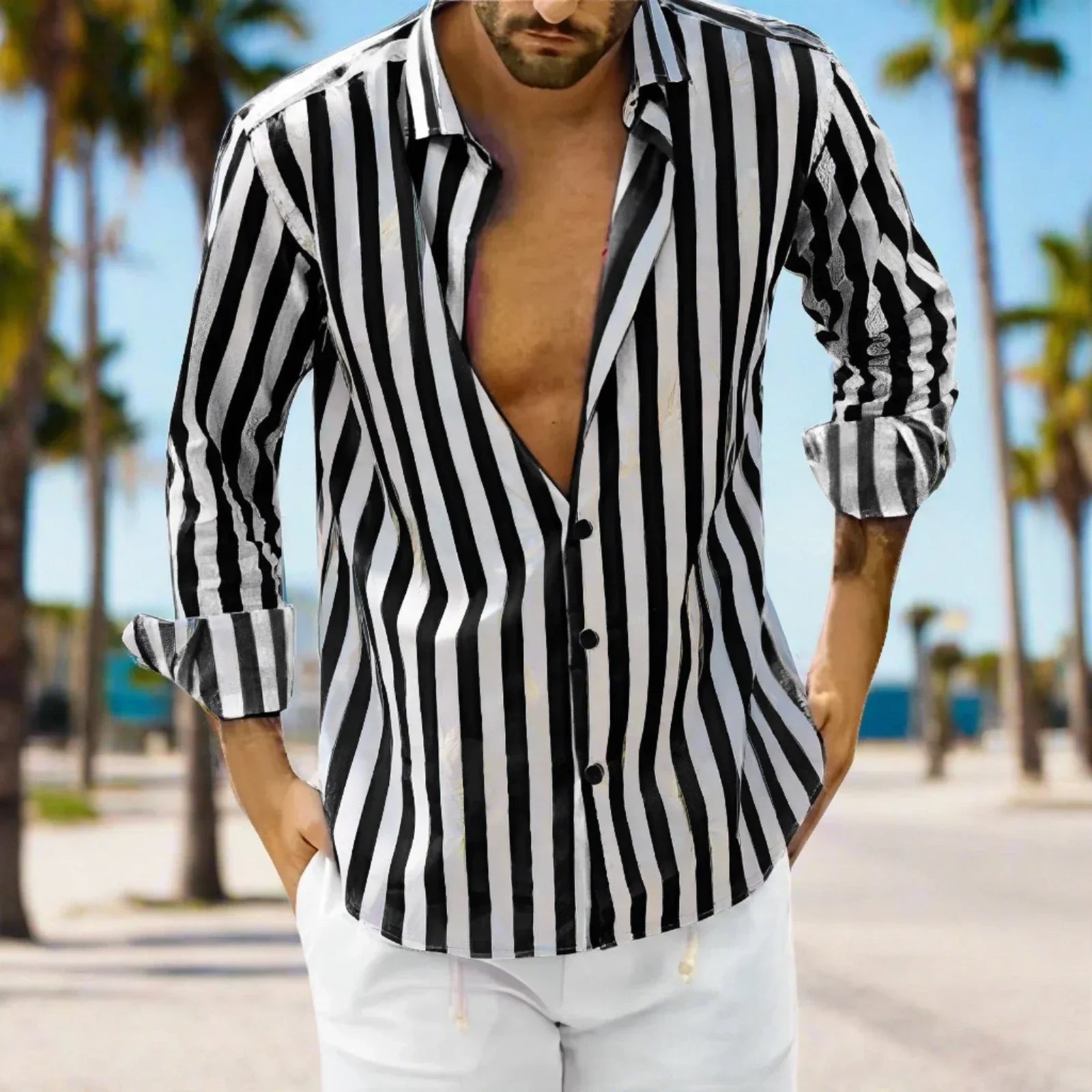 Laluna® | Casual Gestreepte Blouse
