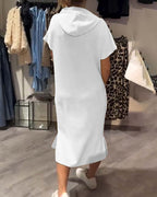 Laluna® | Elegante Jurk Met Capuchon