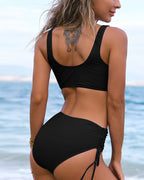 Laluna® | Eenkleurig Bikini Setje 1+1 Gratis