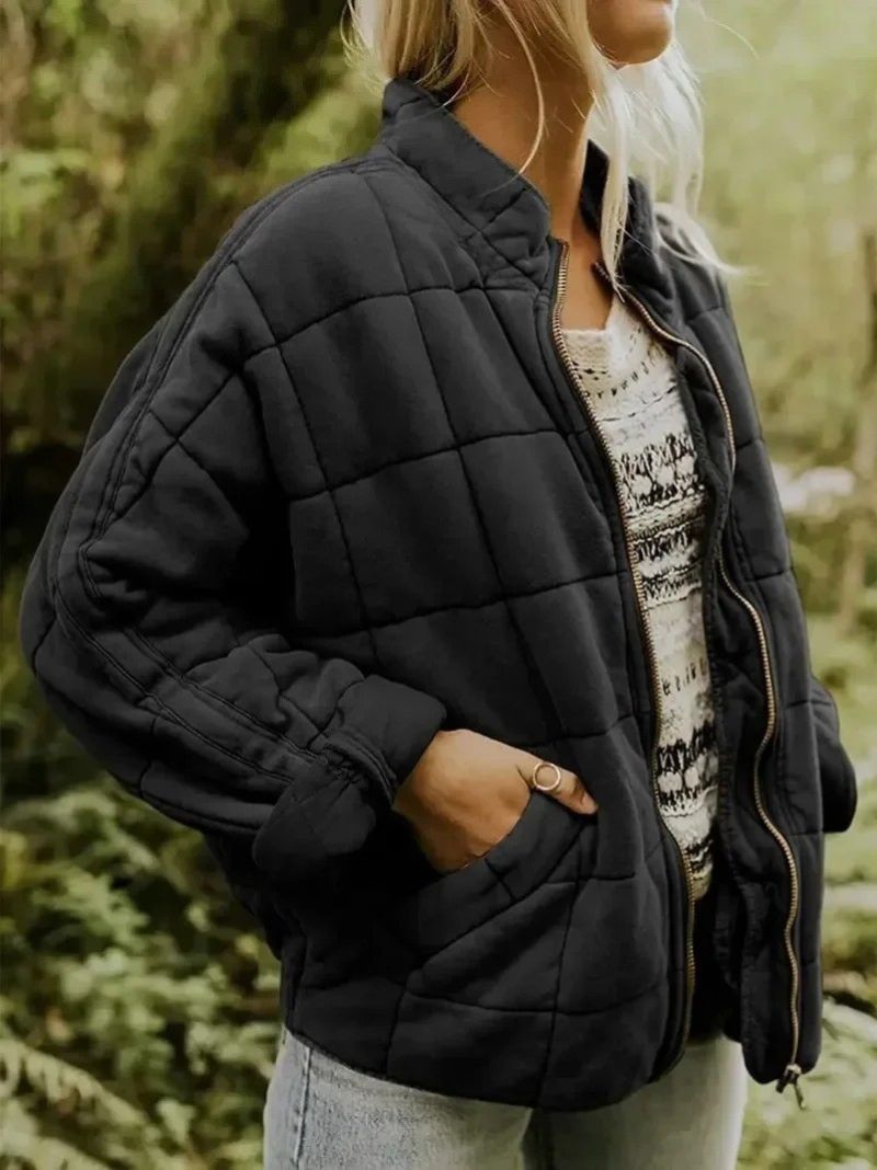 Laluna® | Gevoerd jasje met elegante oversized look