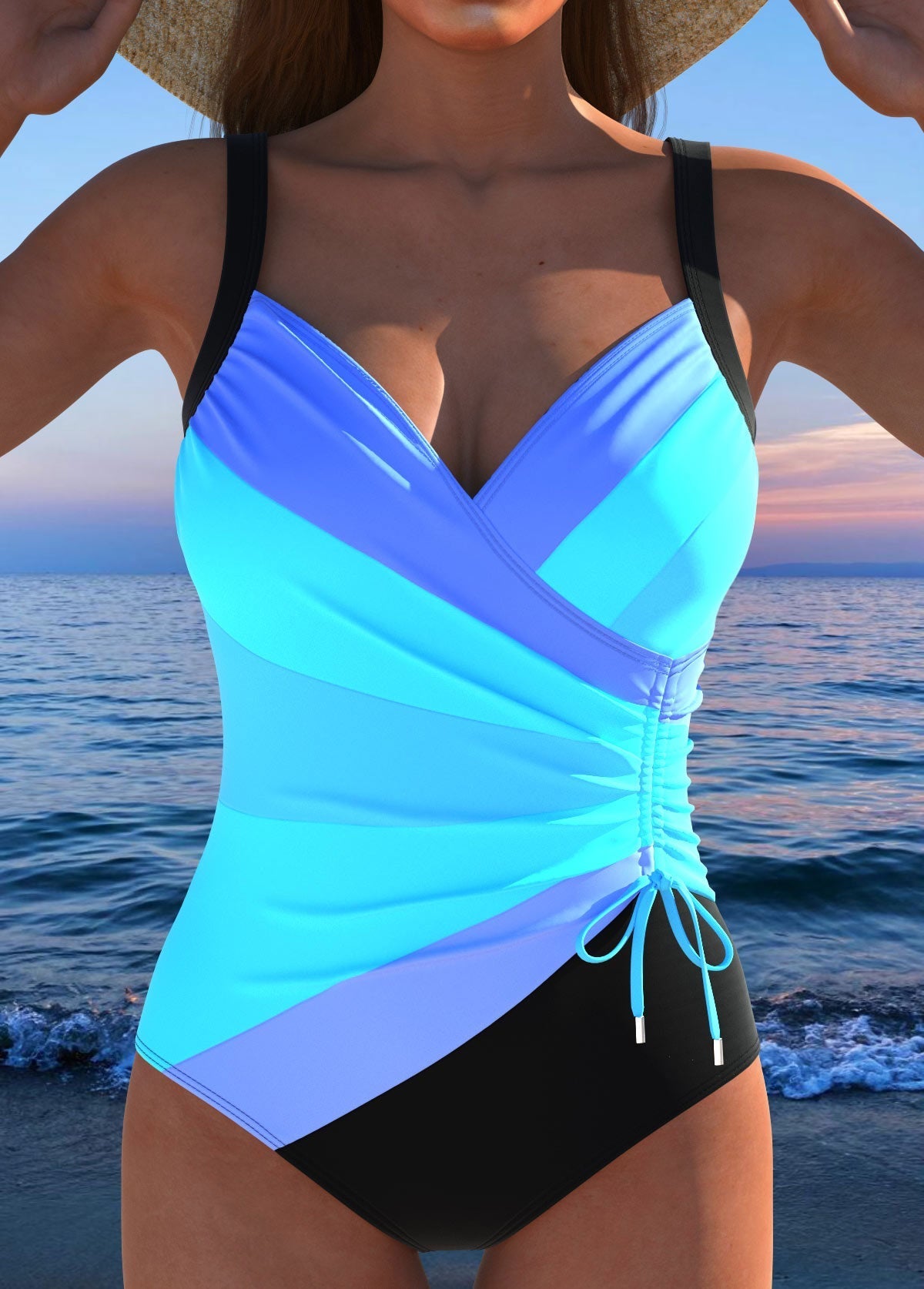 Laluna® | Luxe Badpak met Kleurrijke Print