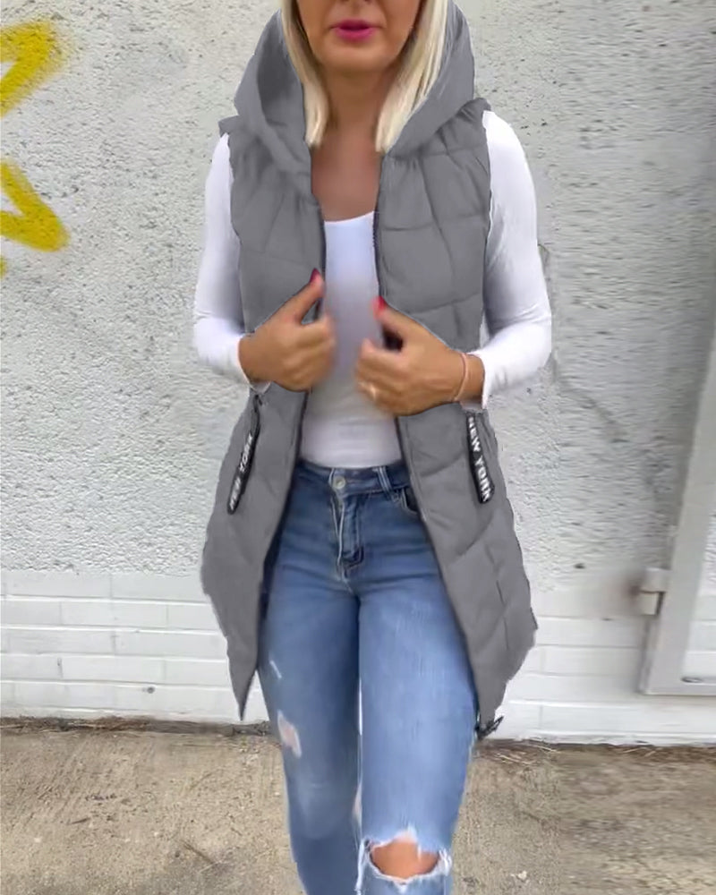 Laluna® | Mouwloze Gewatteerde Jas