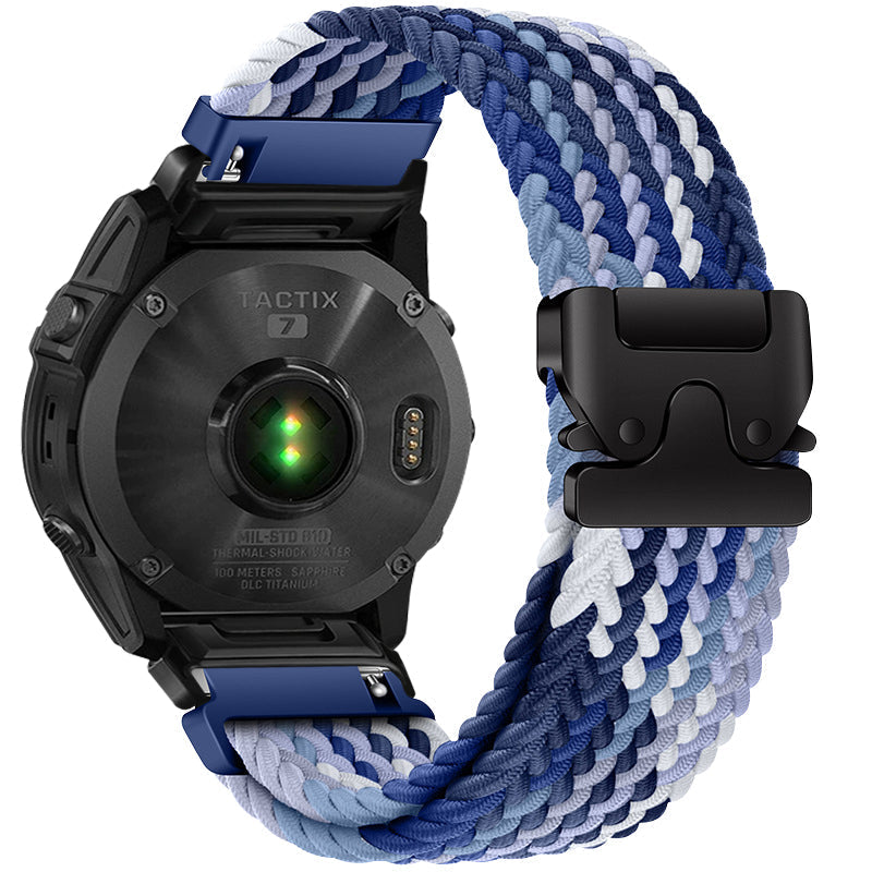 Parachute Buckle Nylon Band voor Garmin Fenix - 6X 6 Pro 8 7 7X 5 5X Plus