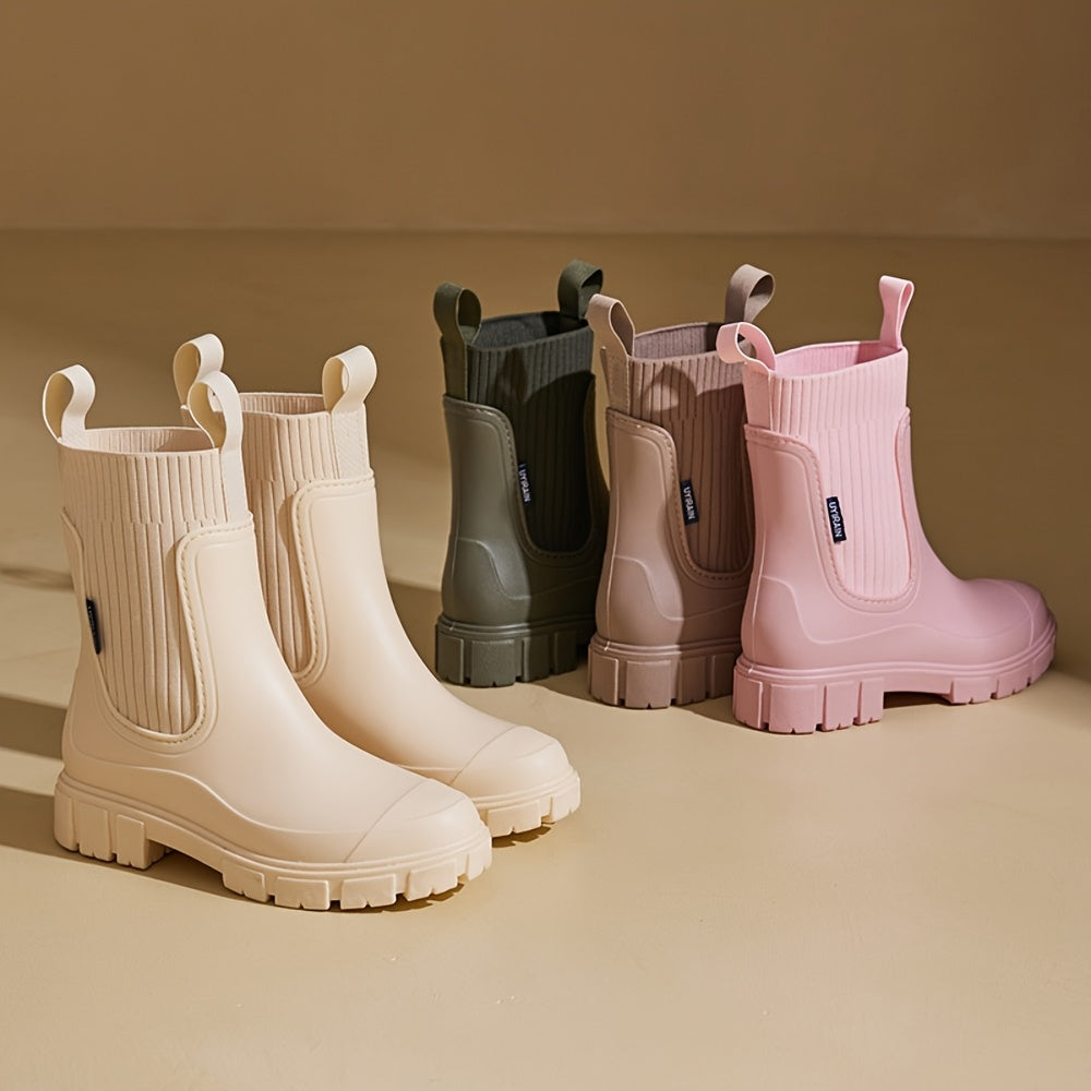 Laluna® | Dames Anti-Slip Regenlaarzen