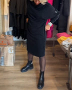 Laluna® | Stevige jurk met capuchon en zakken