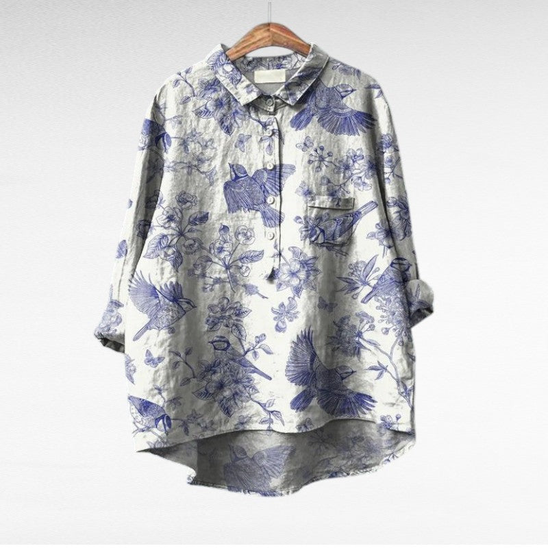 Laluna® | Klassieke Bloemenblouses