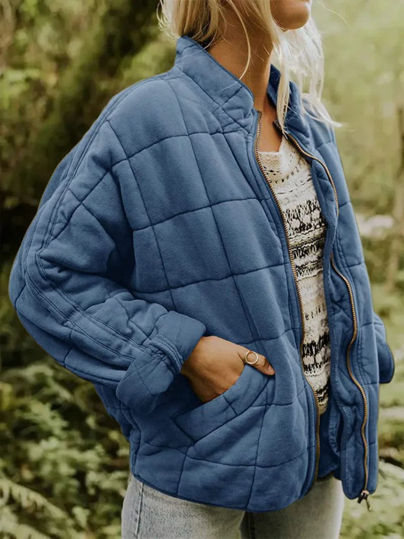 Laluna® | Gevoerd jasje met elegante oversized look
