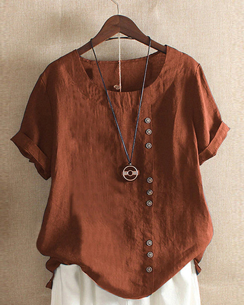 Laluna® | Korte Mouwen Zomer-T-shirt