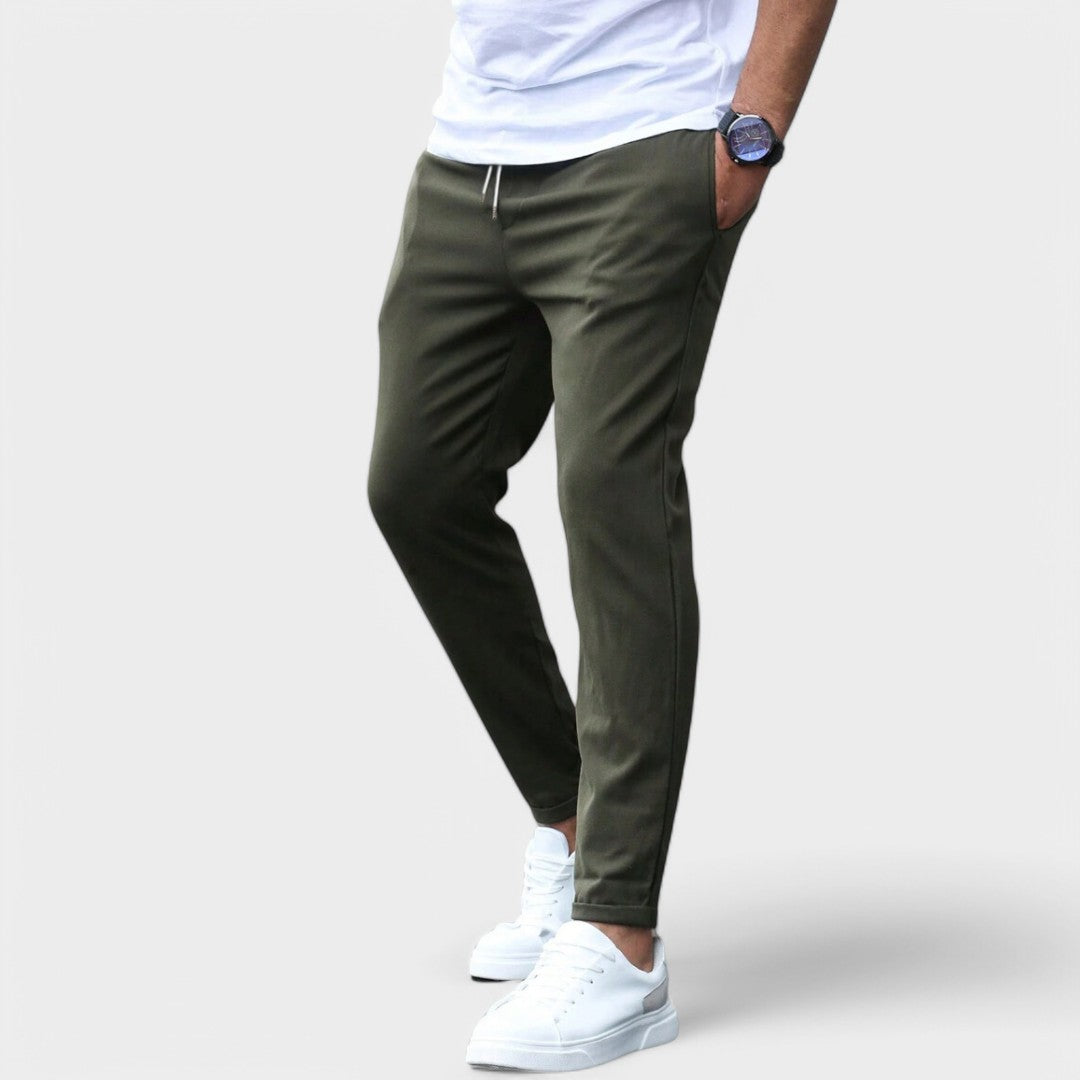 Laluna® | Moderne stretch herenbroek