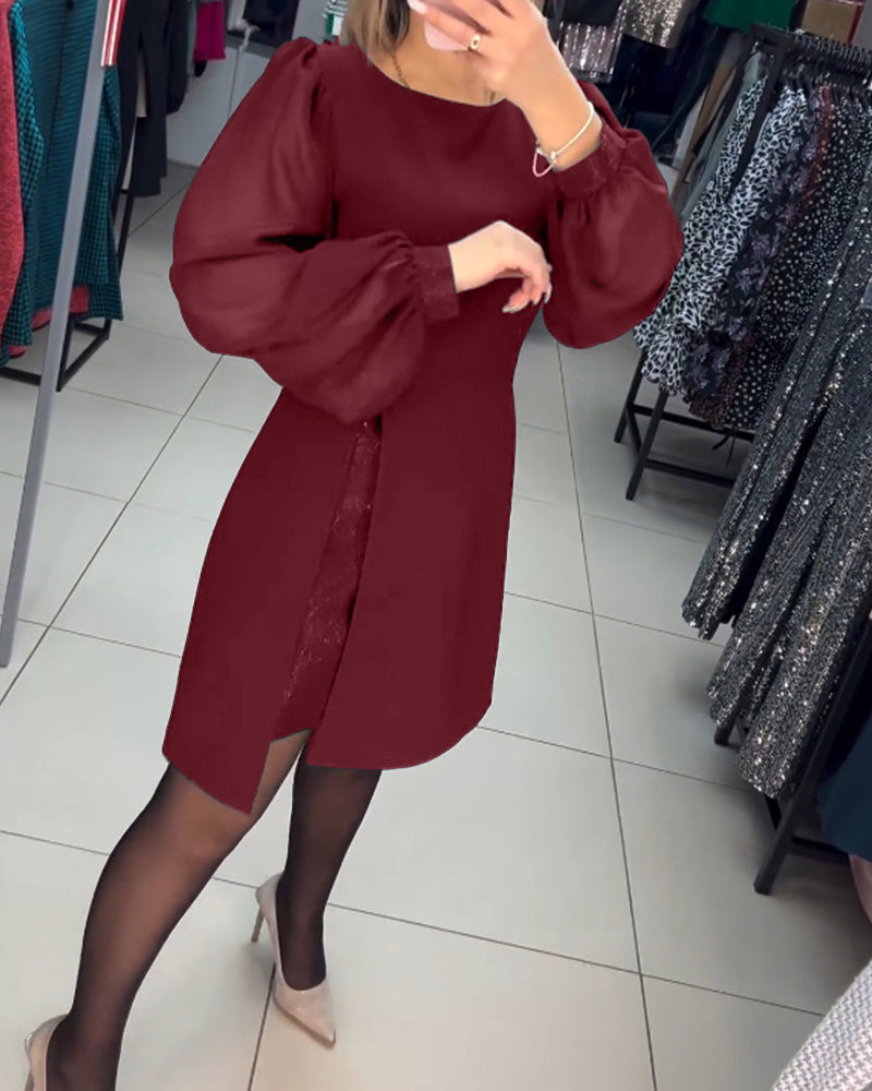 Laluna® | Elegante Effen Zomerse Jurk