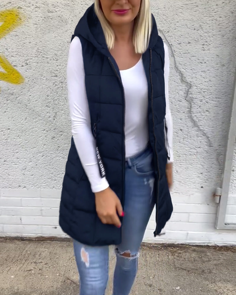 Laluna® | Mouwloze Gewatteerde Jas