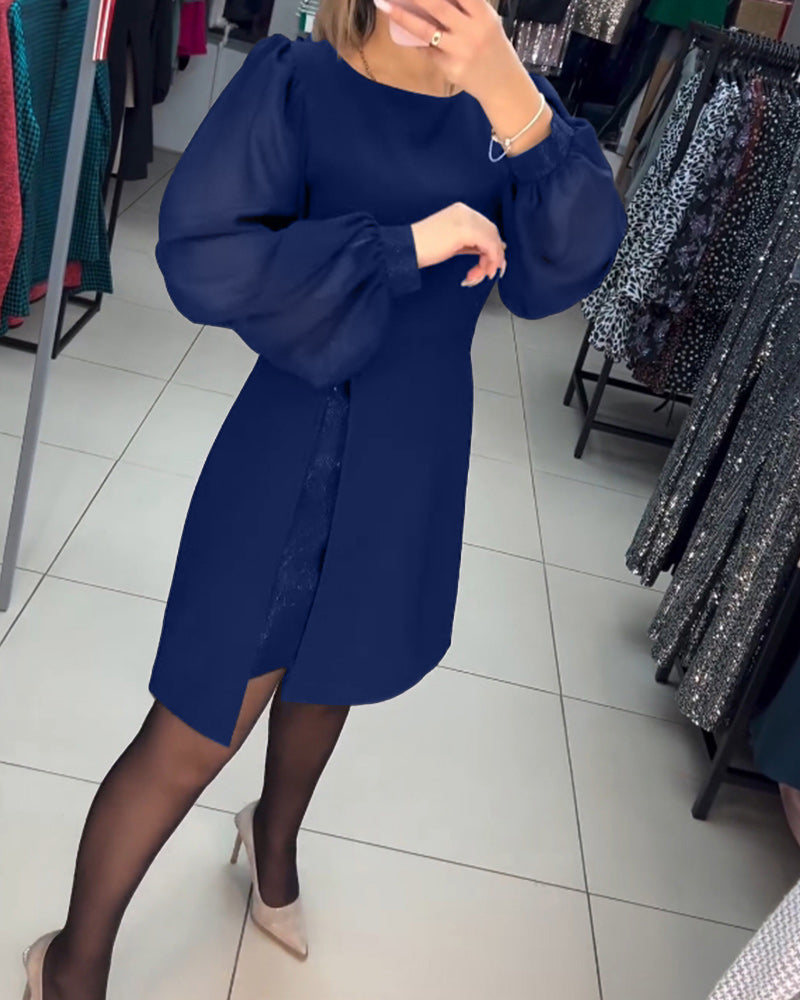 Laluna® | Elegante Effen Zomerse Jurk