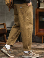 Heren Vintage-Inspiratie Casual Broek