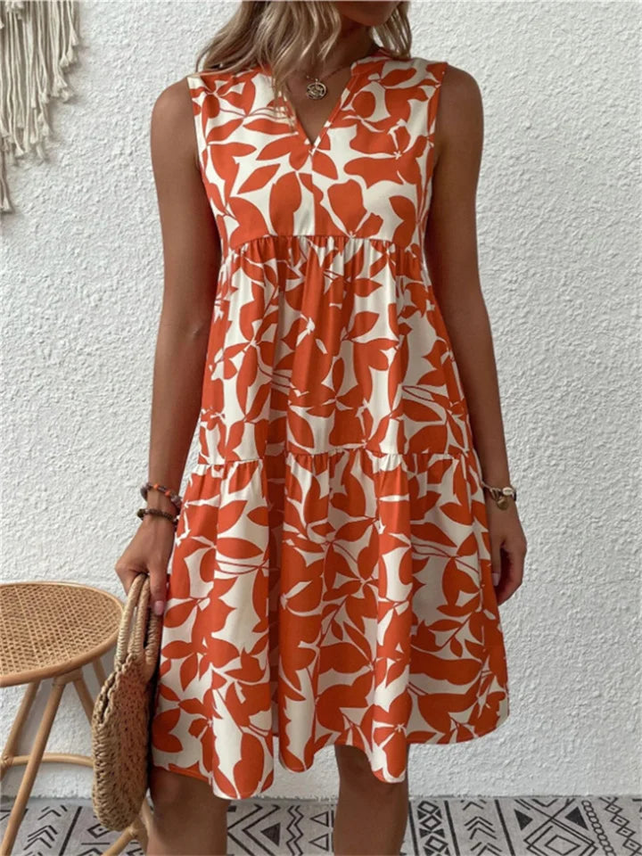Laluna® | Elegante Bloemen Jurk