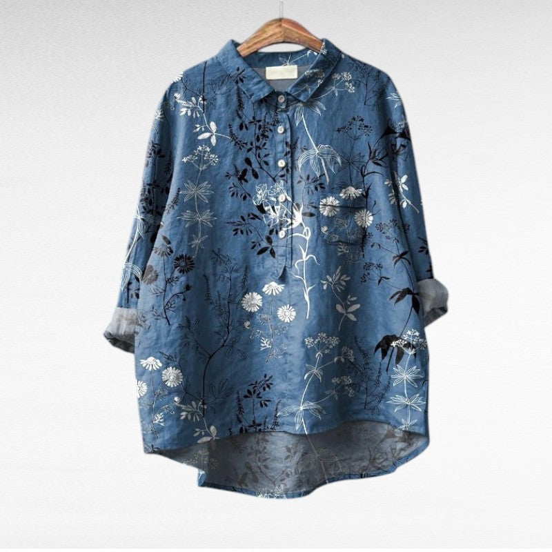 Laluna® | Klassieke Bloemenblouses