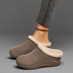 Laluna® | Bontgevoerde Slip-On Sandalen