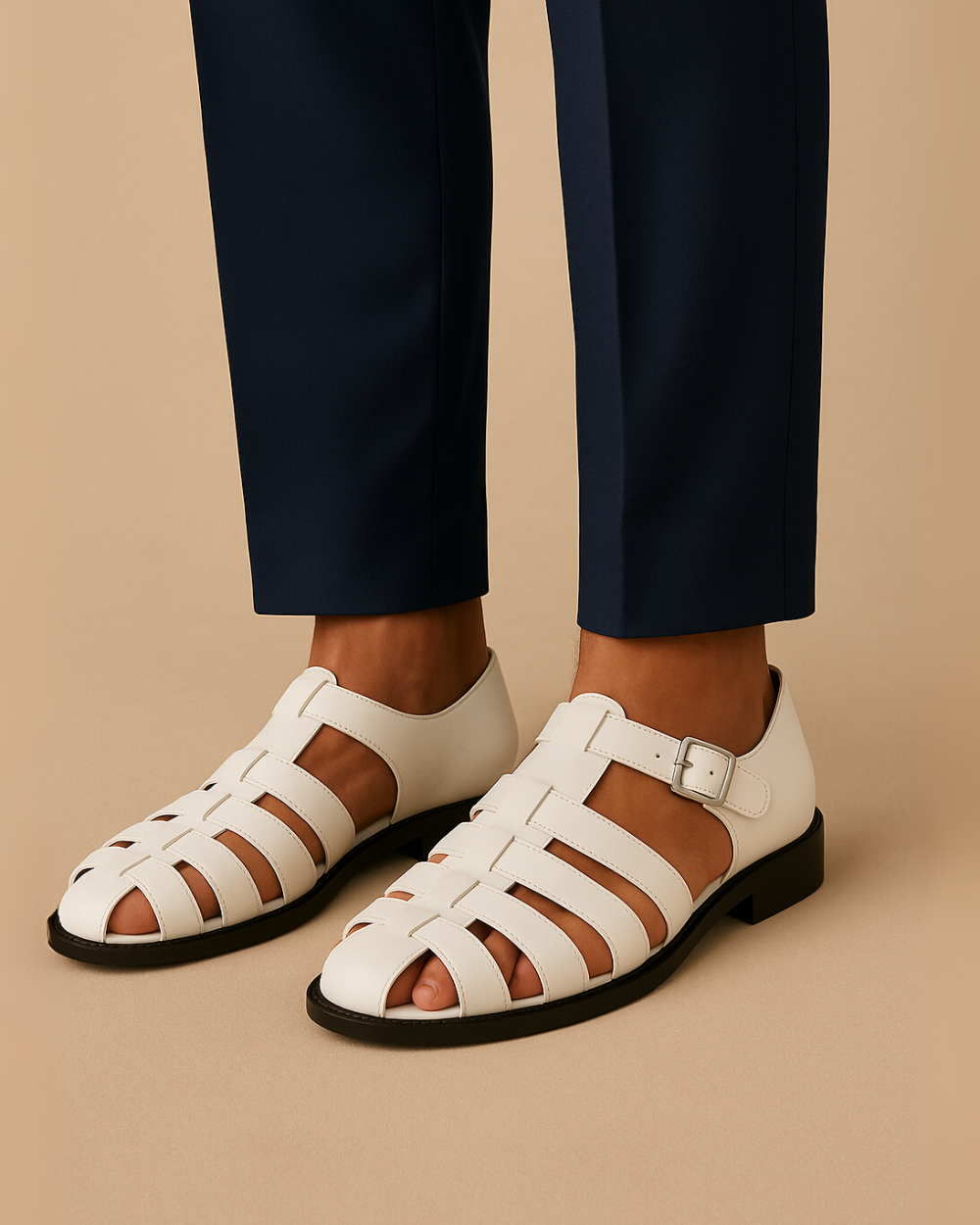 Laluna® | Premium leren sandalen voor heren