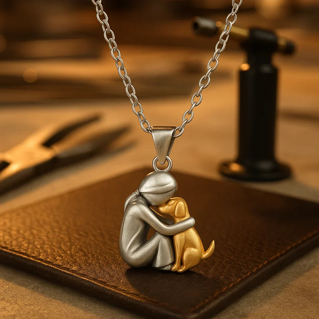 Ketting voor hondenliefhebbers 1+1 Gratis