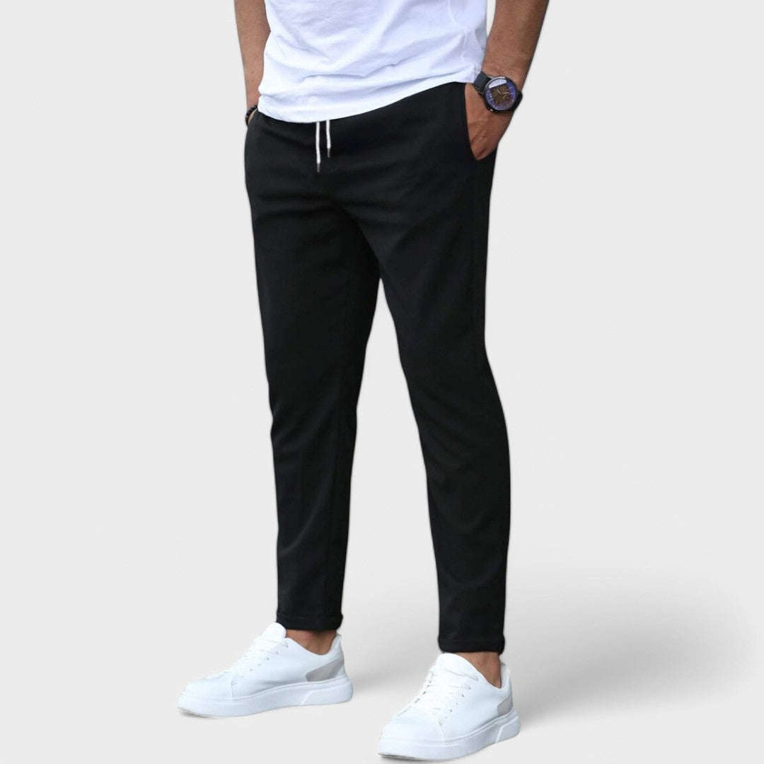 Laluna® | Moderne stretch herenbroek