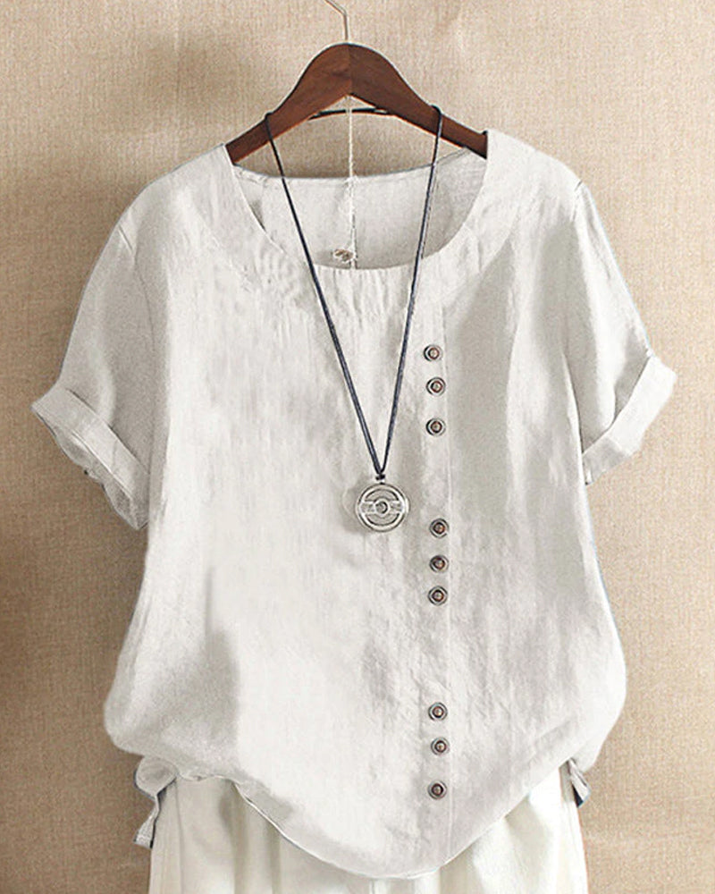 Laluna® | Korte Mouwen Zomer-T-shirt