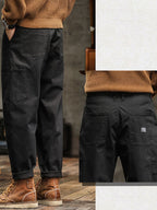 Heren Vintage-Inspiratie Casual Broek