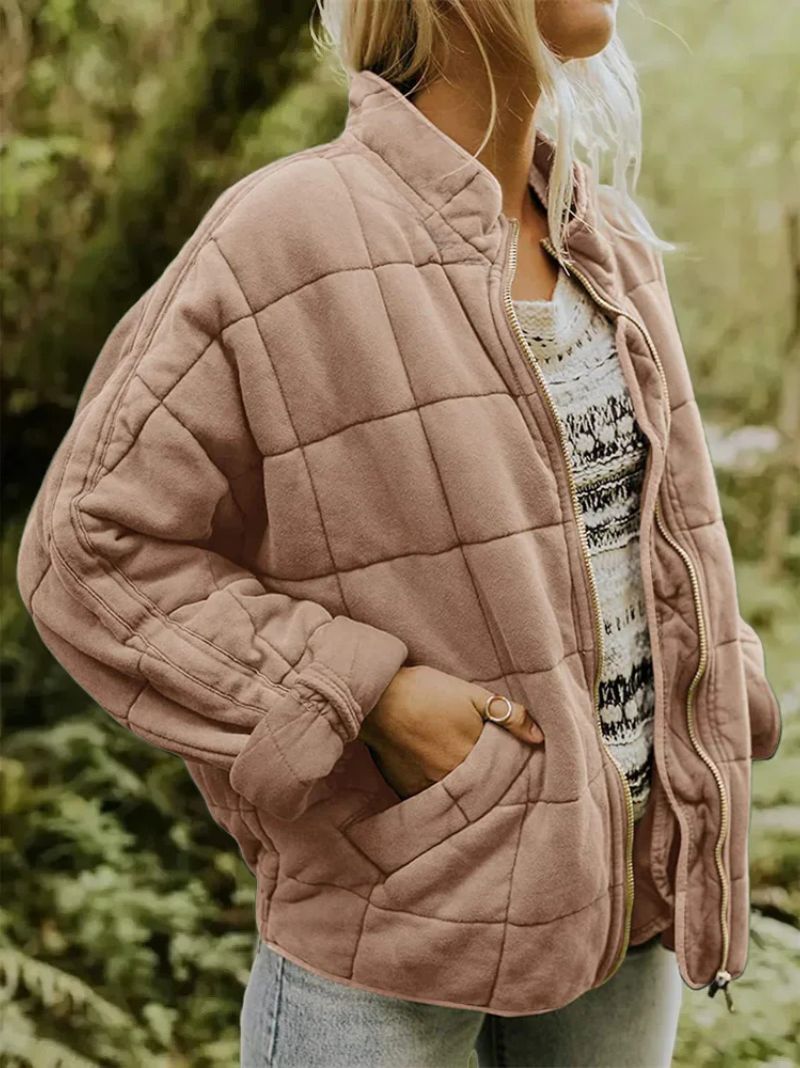 Laluna® | Gevoerd jasje met elegante oversized look