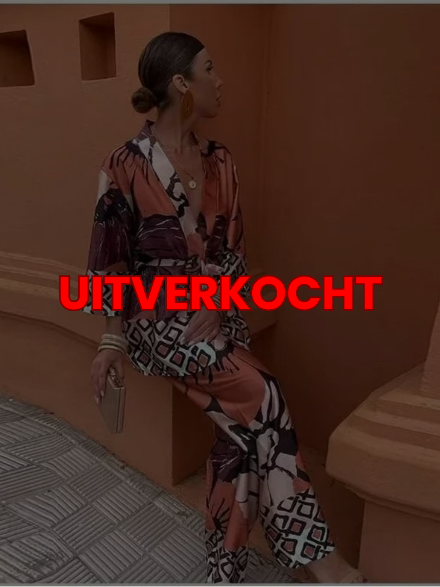 Claudia | Compleet Modern Geprinte Set