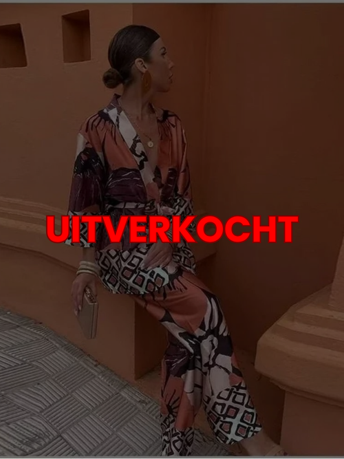 Claudia | Compleet Modern Geprinte Set