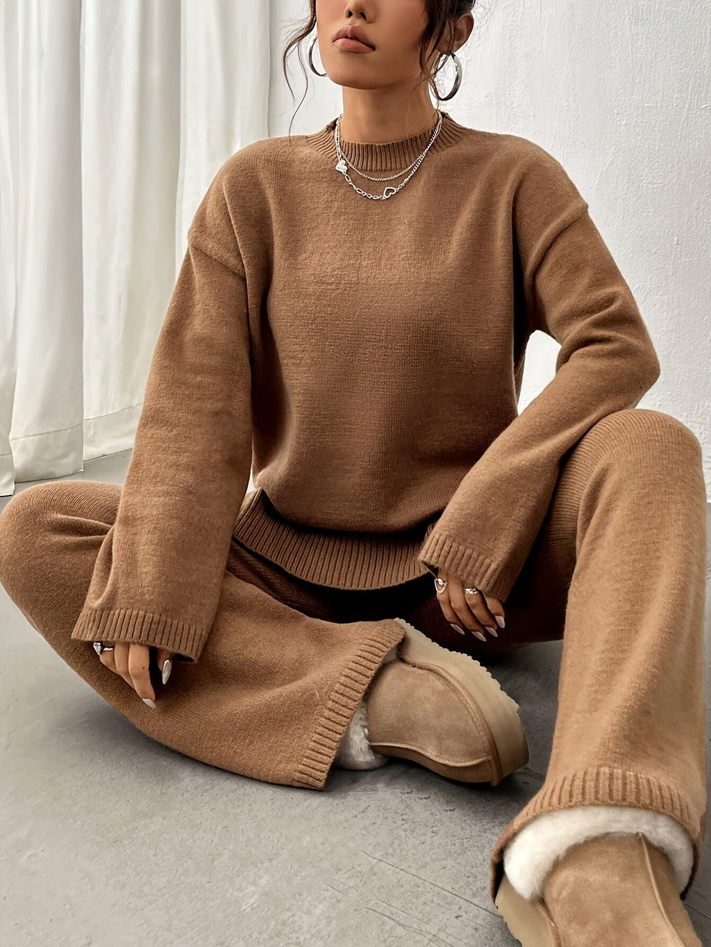 Laluna® | Ribbels Knitted Set