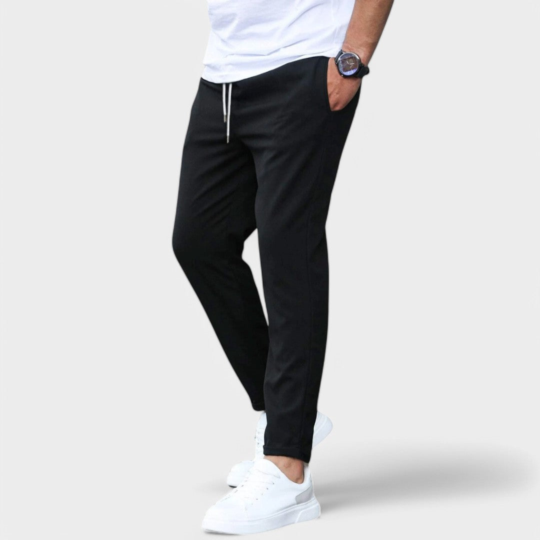 Laluna® | Moderne stretch herenbroek