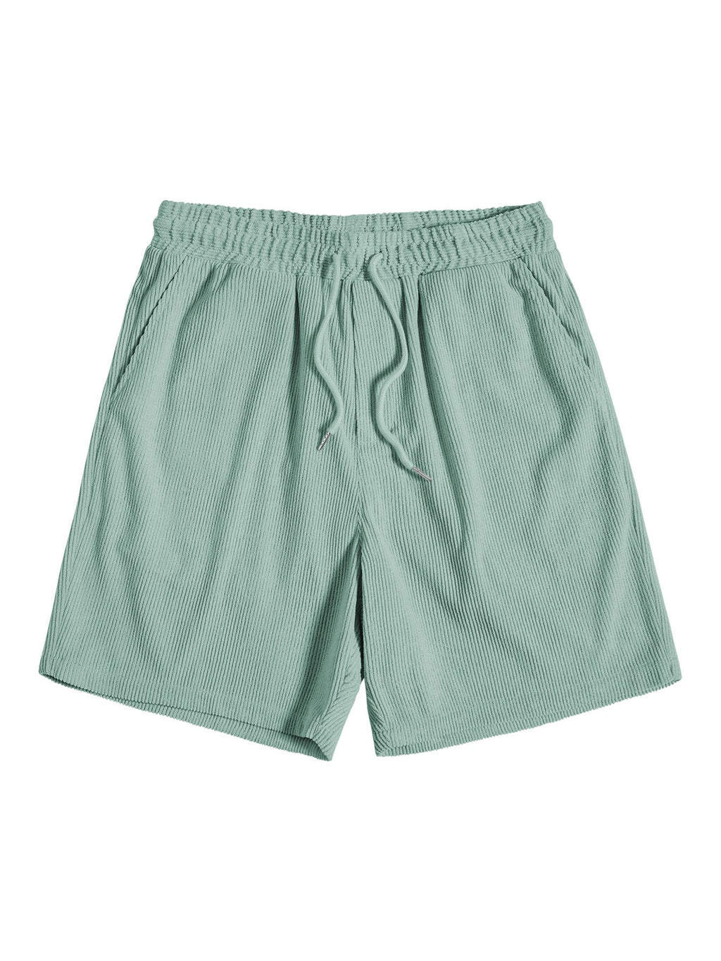 Korte Mouwen Corduroy Overhemd & Shorts