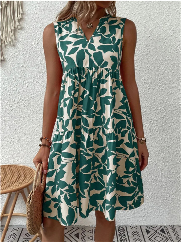 Laluna® | Elegante Bloemen Jurk