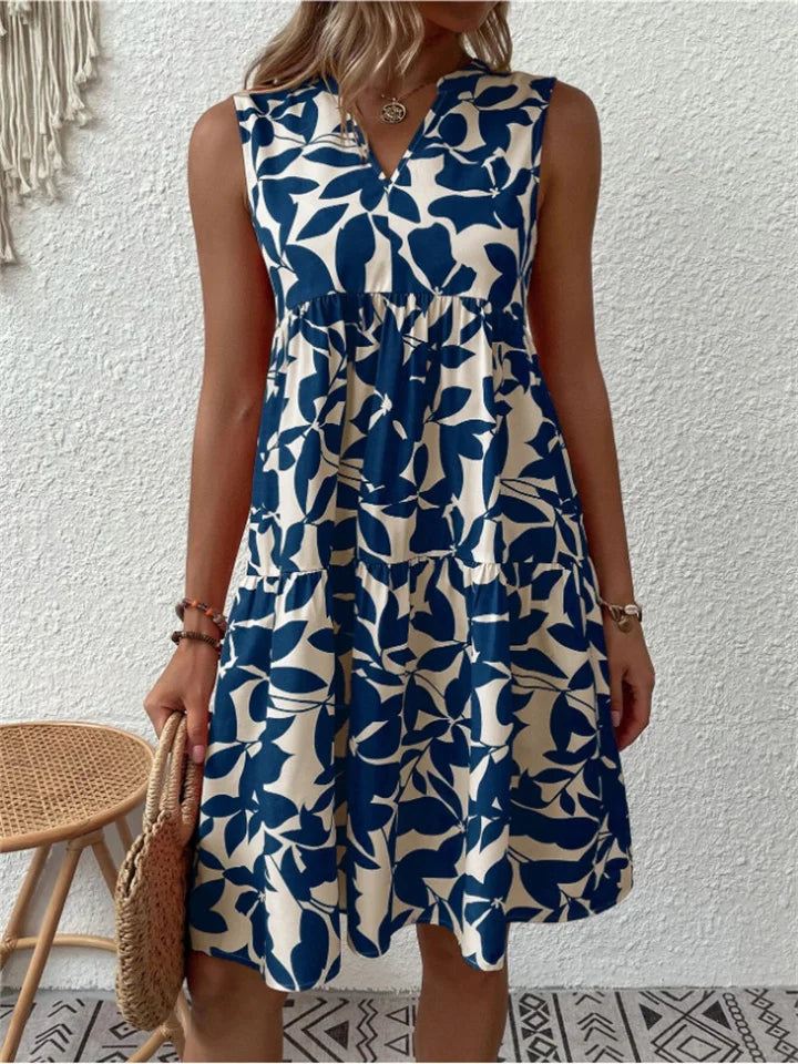Laluna® | Elegante Bloemen Jurk