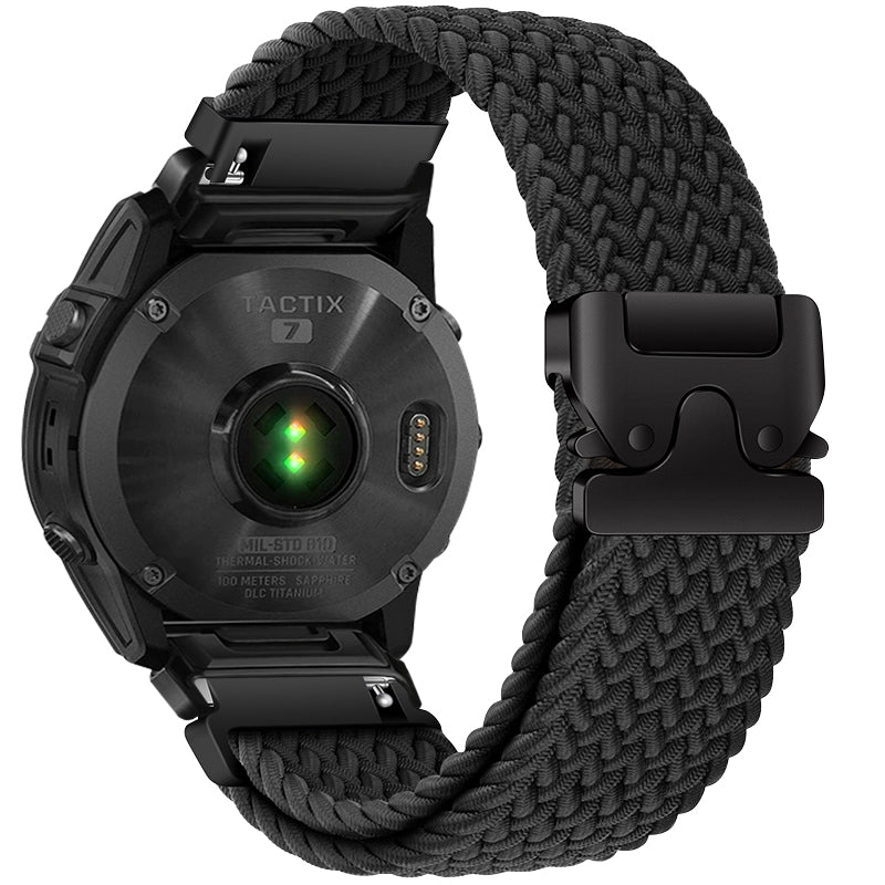 Parachute Buckle Nylon Band voor Garmin Fenix - 6X 6 Pro 8 7 7X 5 5X Plus