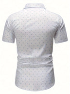 Giulio | Zomeroverhemd met patroon