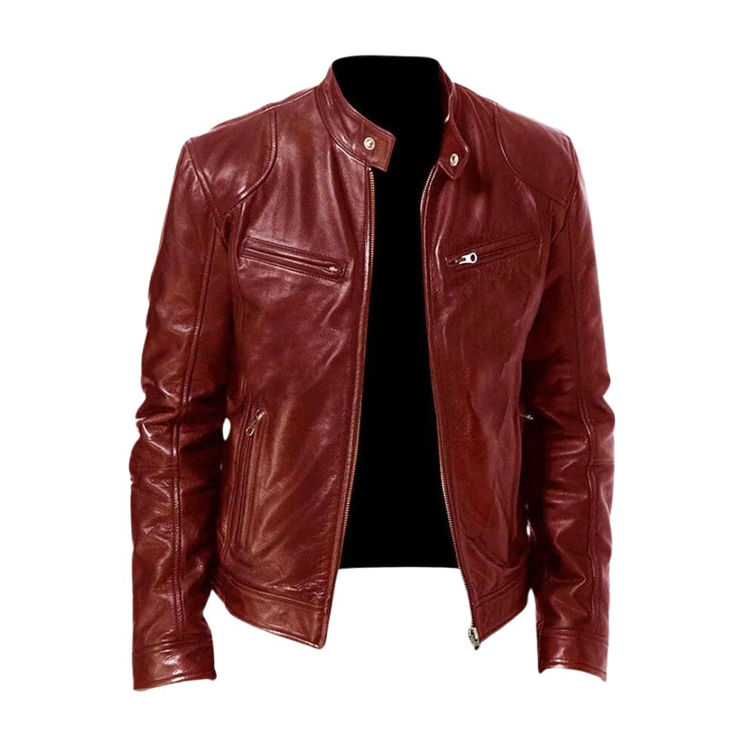 Laluna® | Casual Leren Jack 1+1 Gratis