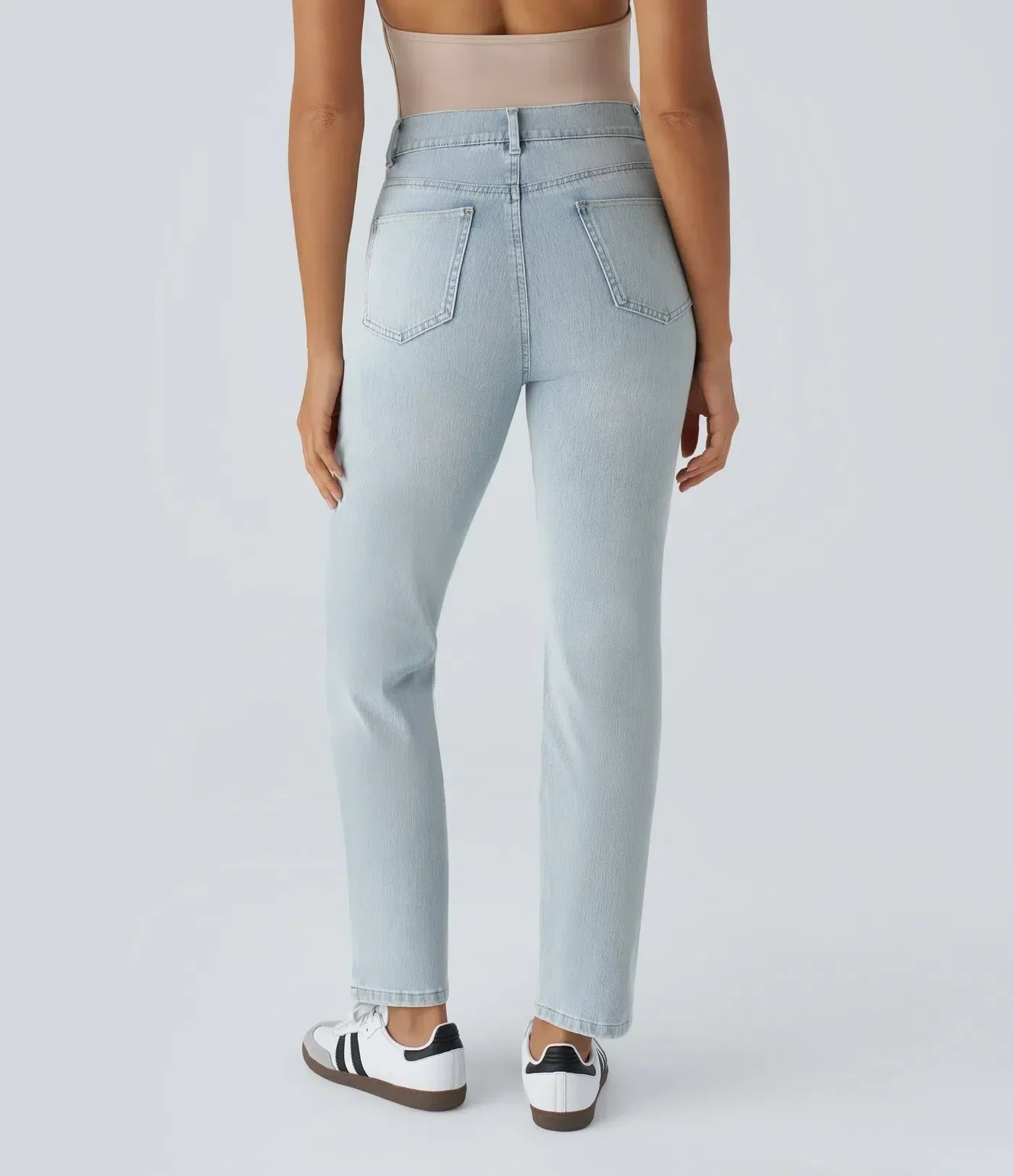 Lotte | Elastische en comfortabele broek met hoge taille