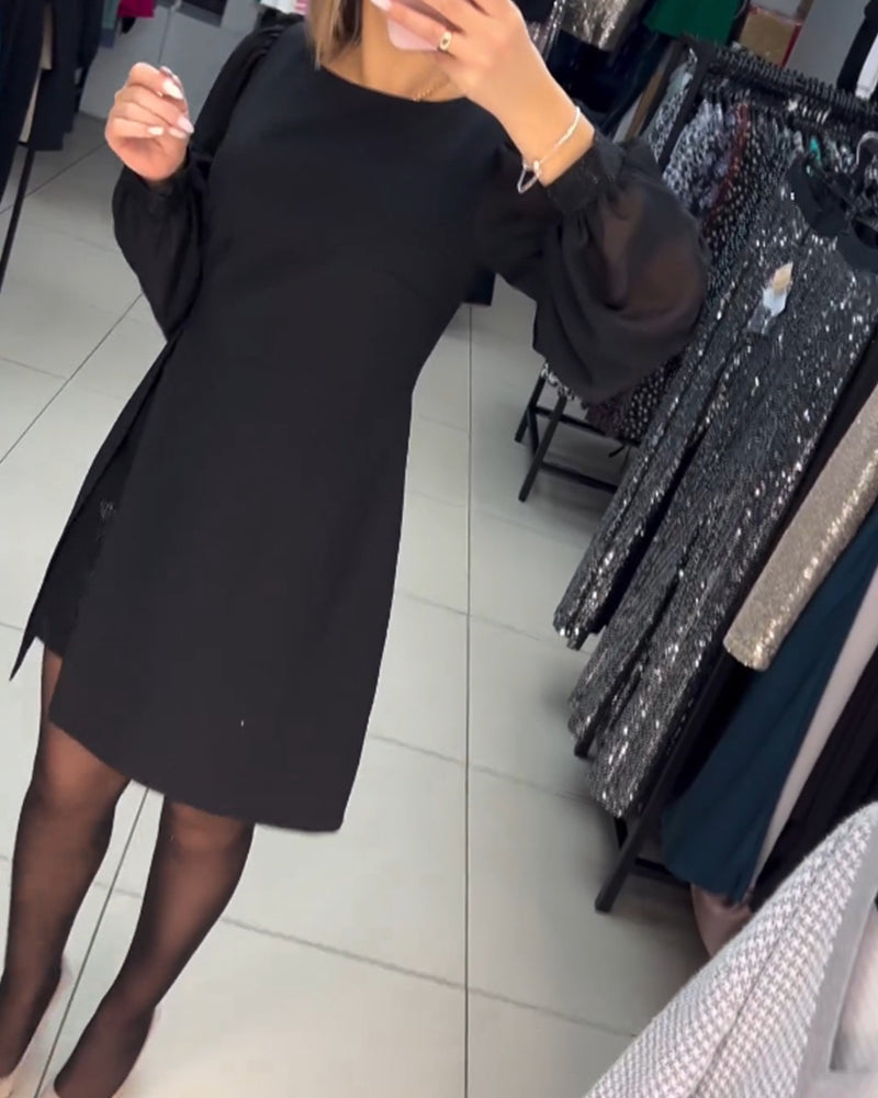 Laluna® | Elegante Effen Zomerse Jurk