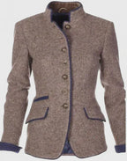 Laluna® | Elegant gestructureerd blazerjasje